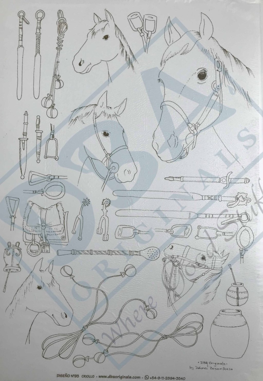 DECALQUE CRIOLLO 93 - DEC788