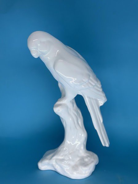 ABAJUR ARARA - ABA009  FAIANÇA