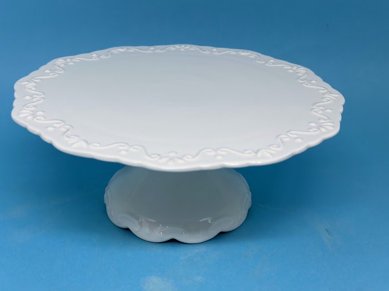 PRATO DE BOLO DURABLE COM PÉ 