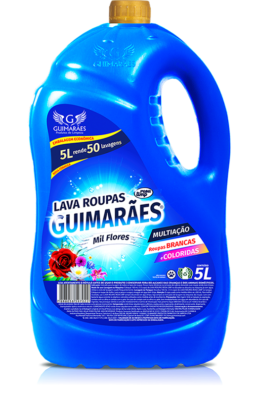 LAVA ROUPAS MIL FLORES GUIMARÃES 5L