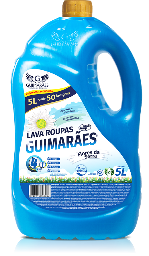 LAVA ROUPAS FLORES DA SERRA GUIMARÃES 5L