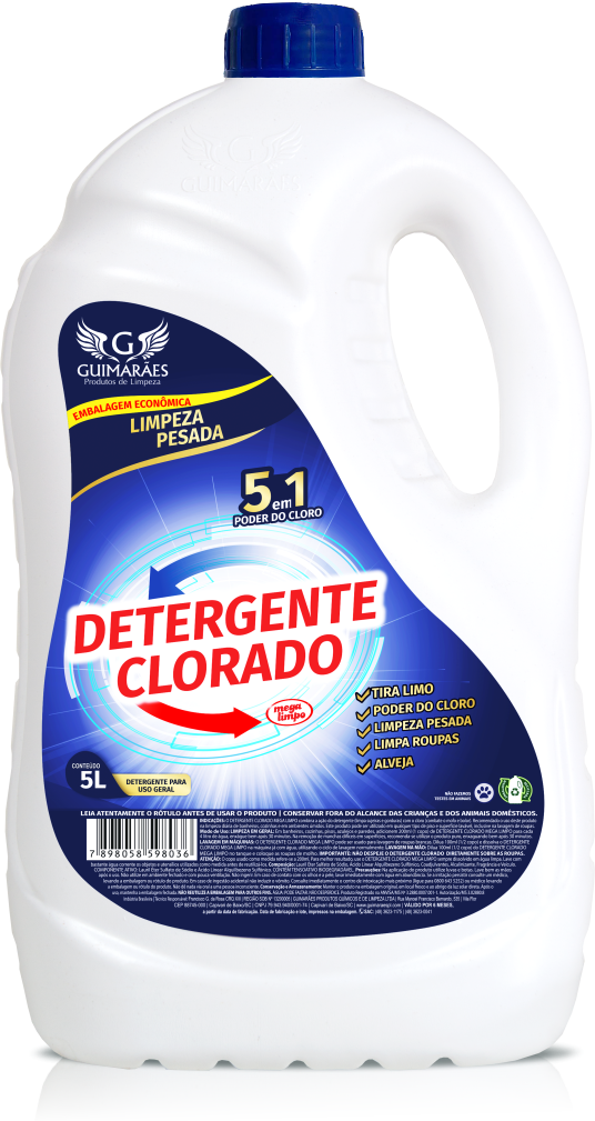 DETERGENTE CLORADO GUIMARÃES 5L