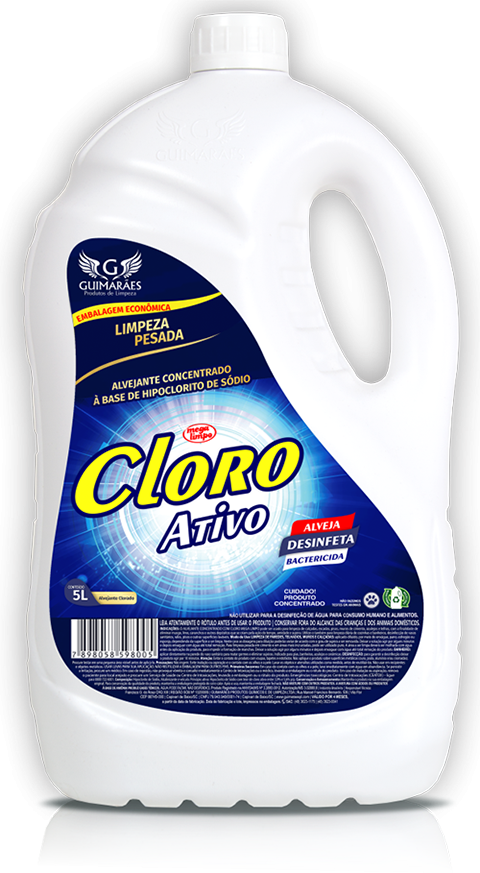CLORO ATIVO MEGA LIMPO GUIMARÃES 5L