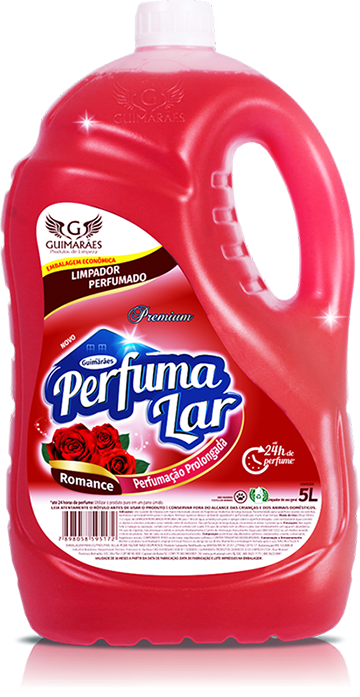 LIMPADOR PERFUMADO ROMANCE GUIMARÃES 5L