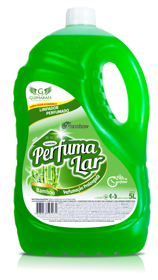 LIMPADOR PERFUMADO BAMBOO 5L GUIMARAES