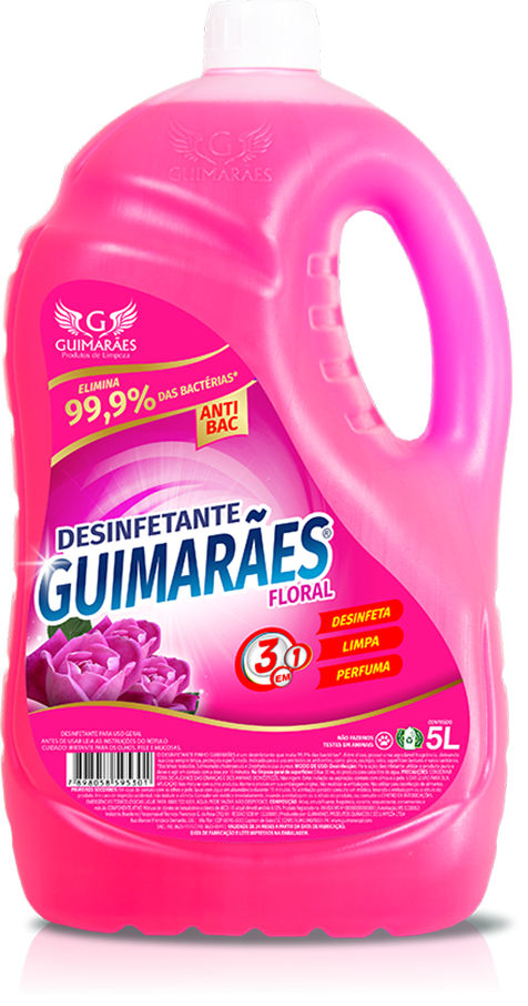 DESINFETANTE FLORAL GUIMARÃES 5L