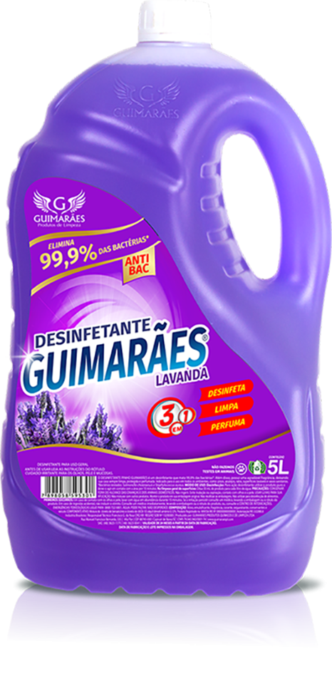 DESINFETANTE LAVANDA GUIMARÃES 5L