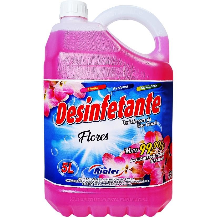 DESINFETANTE FLORES 5L RIALER