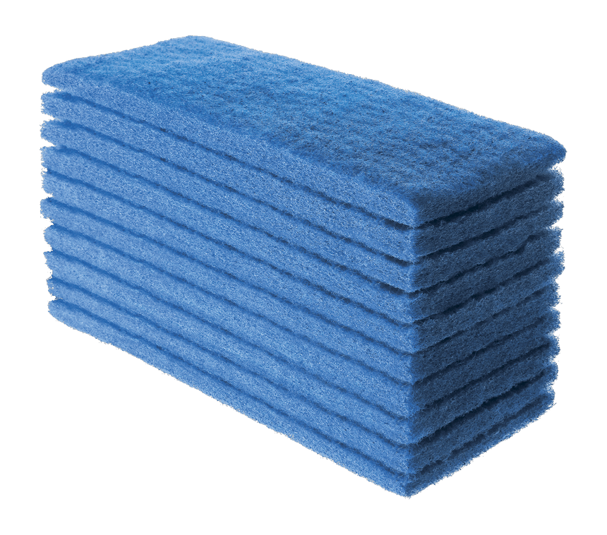 FIBRA DE LIMPEZA MACIA AZUL