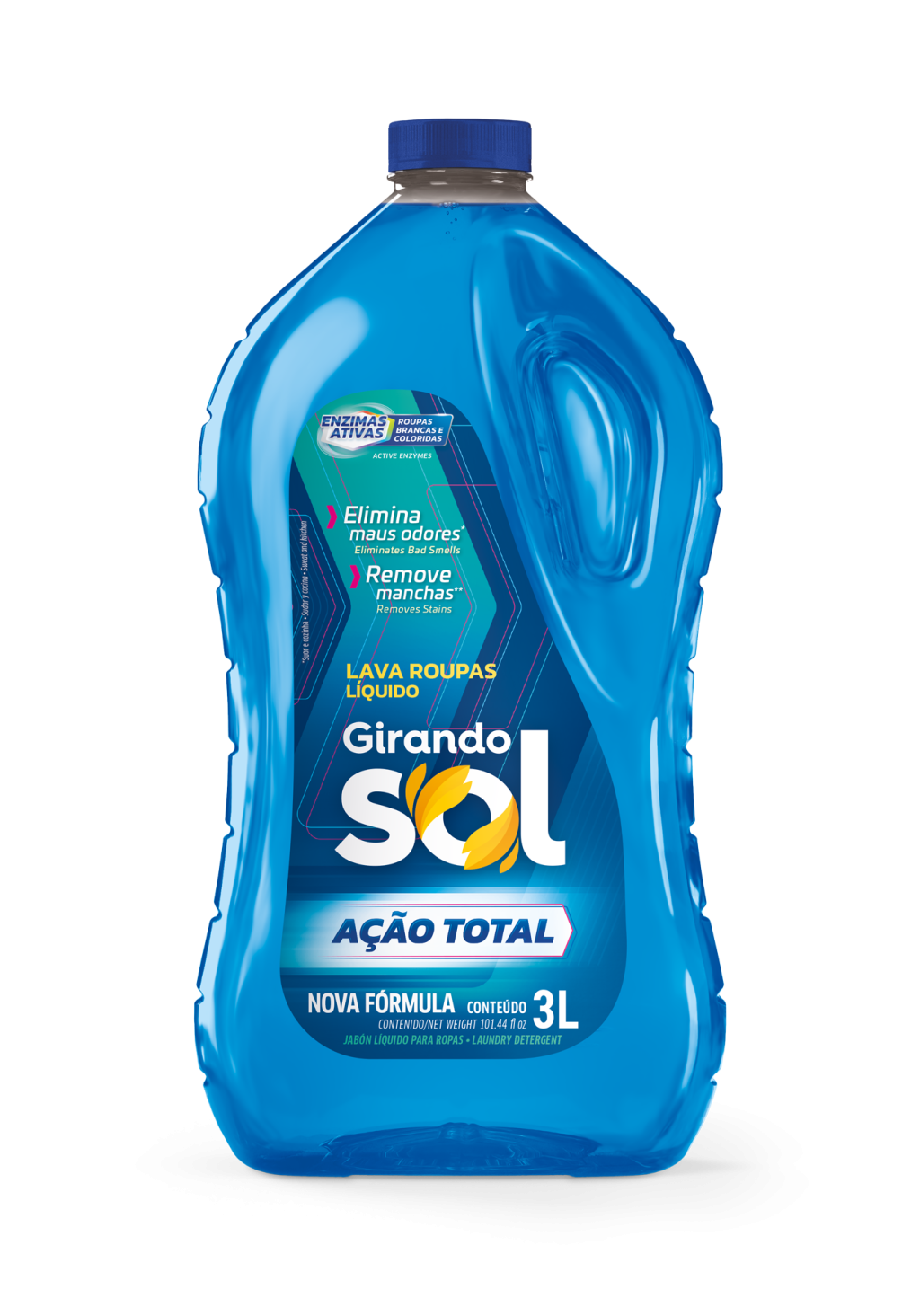LAVA ROUPAS AÇÃO TOTAL 3L