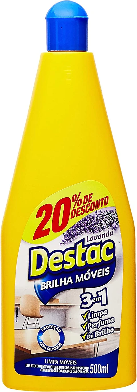 LUSTRA MOVEIS LAVANDA DESTAC 500ML 