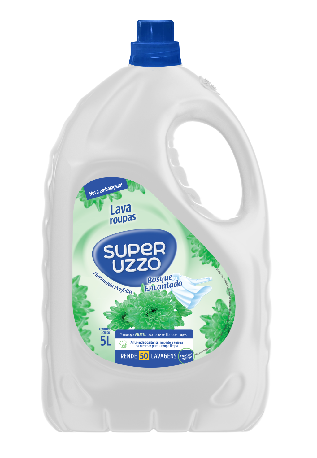 LAVA ROUPAS BOSQUE ENCAN. SUPER UZZO 5L