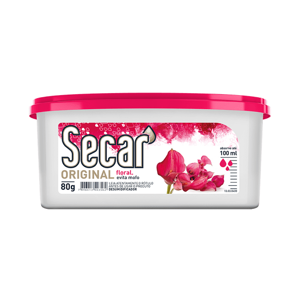 DESUMIDIFICADOR FLORAL 80G SECAR