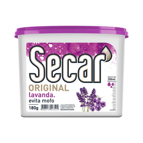 DESUMIDIFICADOR LAVANDA 180G SECAR
