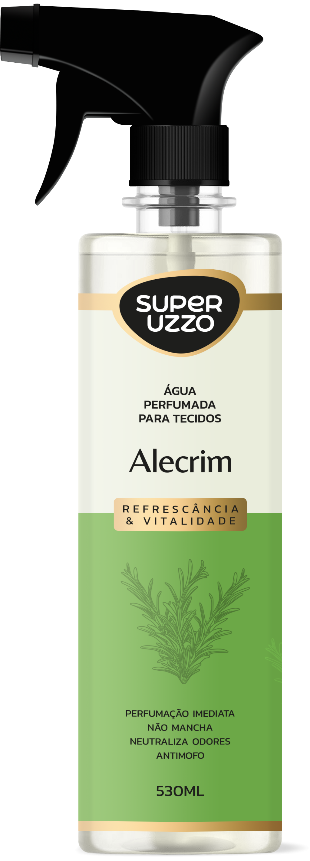 AGUA PERFUMADA ALECRIM 530ML