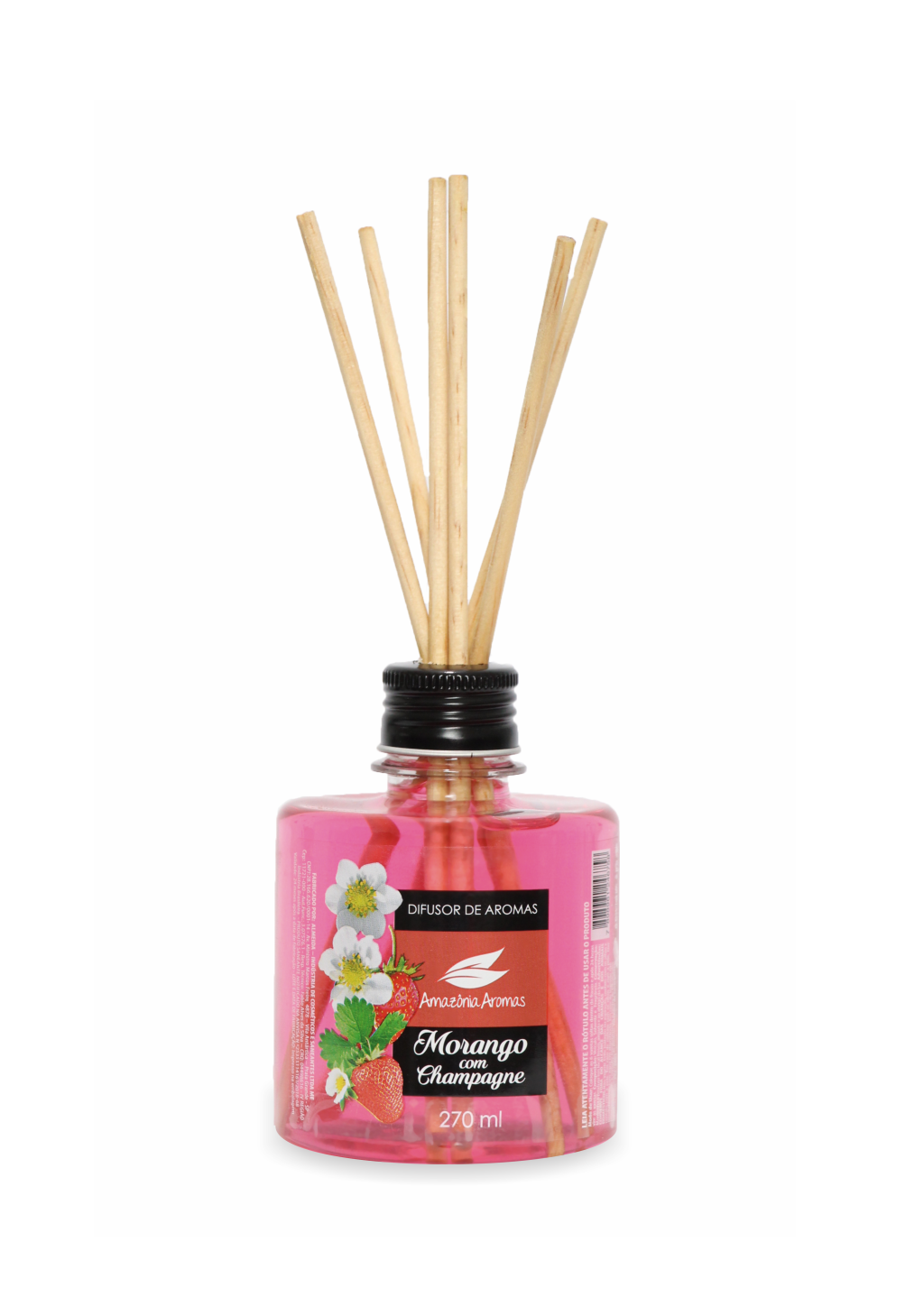 DIFUSOR DE AROMAS MORANGO COM CHAMPAGNE 270ML