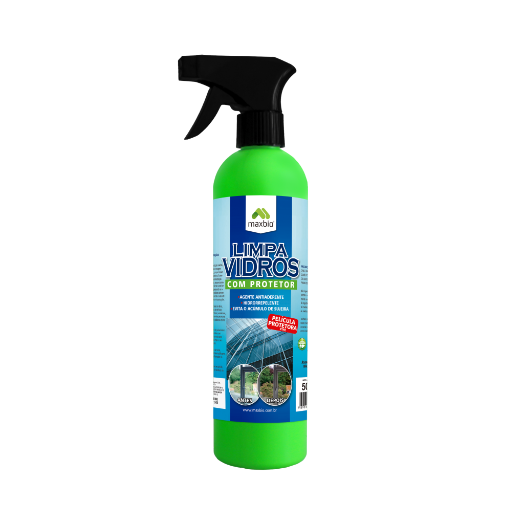 LIMPA VIDROS COM PROTETOR 500ML