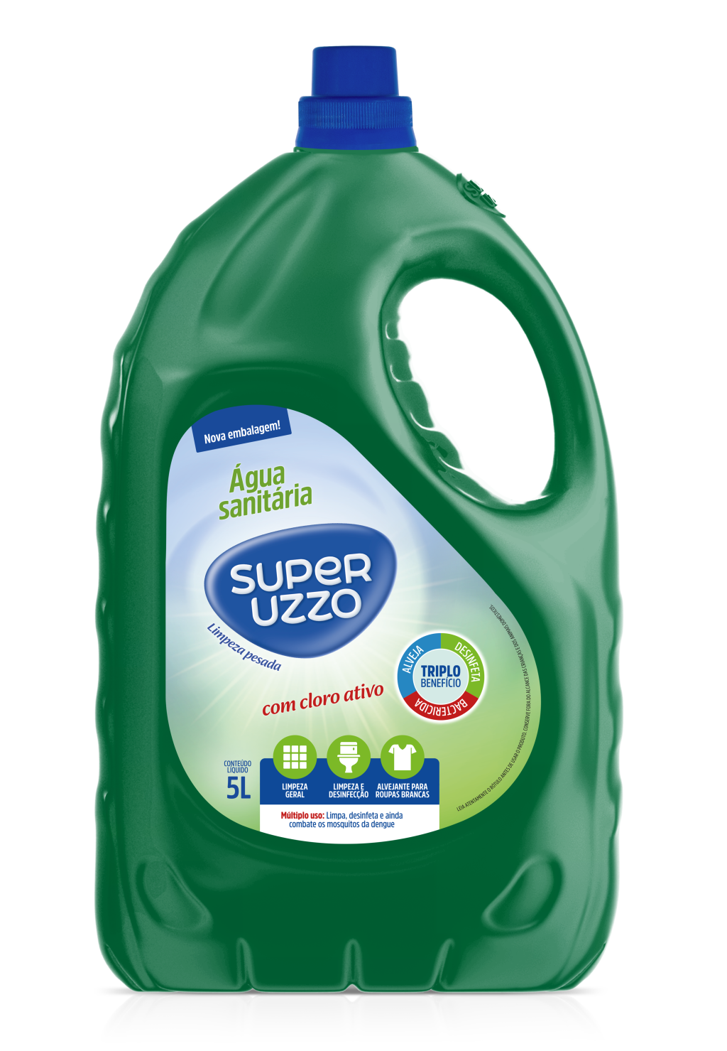 AGUA SANITARIA SUPER UZZO 5L