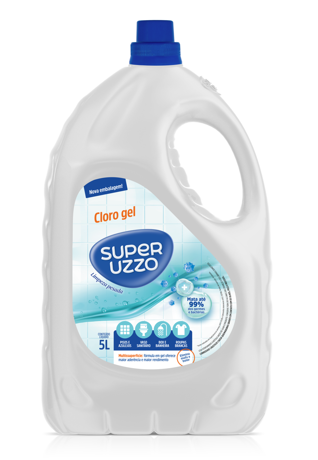 CLORO GEL SUPER UZZO 5L