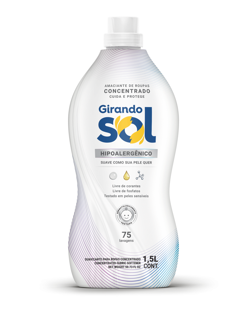 AMACIANTE CONC. HIPOALERGENICO 1,5L