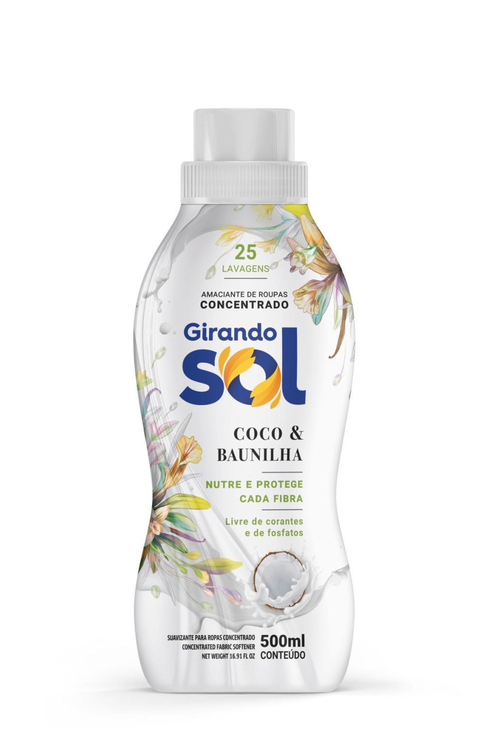 AMACIANTE CONC. COCO BAUNILHA 500ML