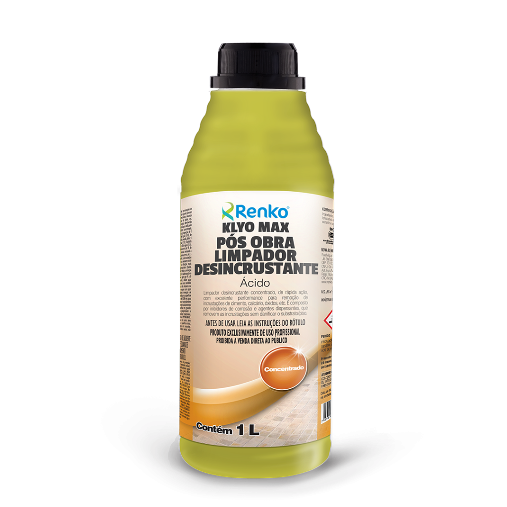 KLYO MAX LIMPADOR DESINCRUSTANTE ACIDO 1L