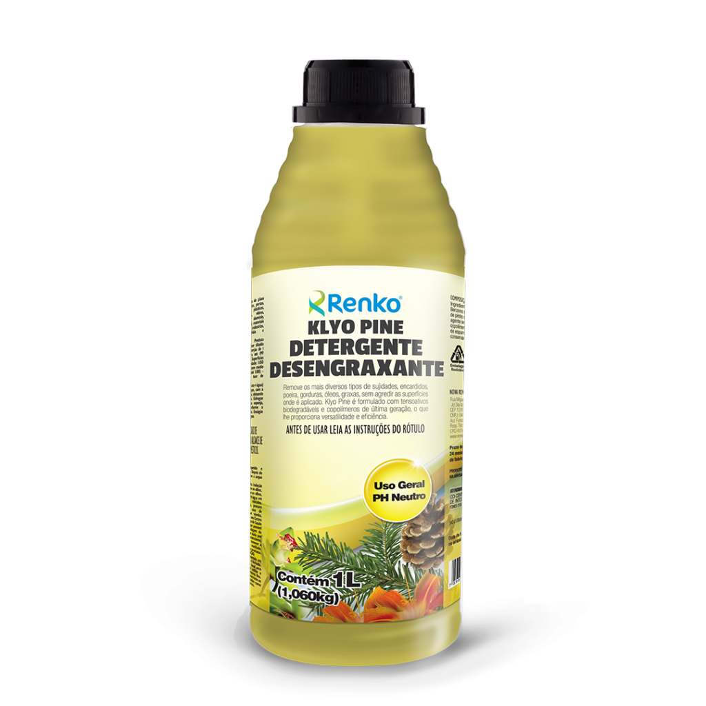 KLYO PINE DETERGENTE DESENGRAXANTE 1L