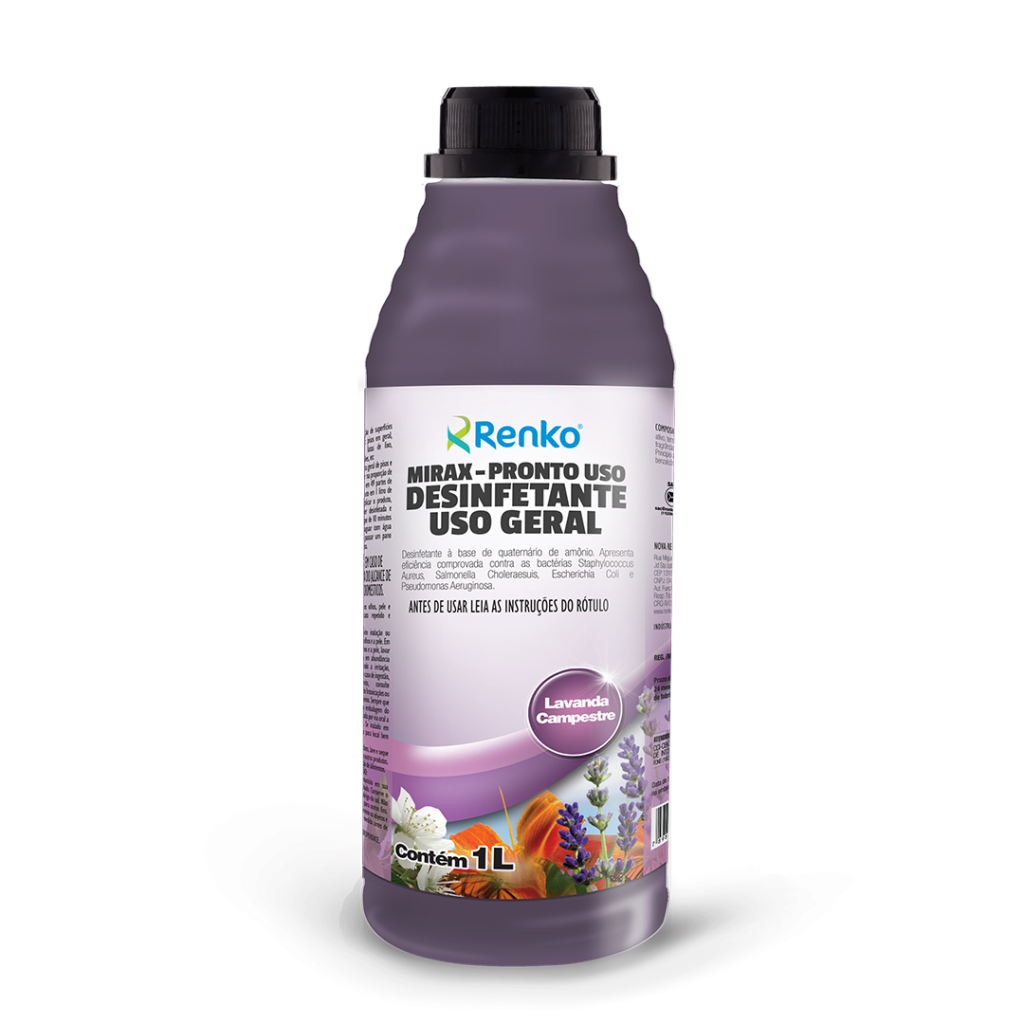 MIRAX DESINF ALTA DILUICAO LAVANDA CAMPESTRE 1L