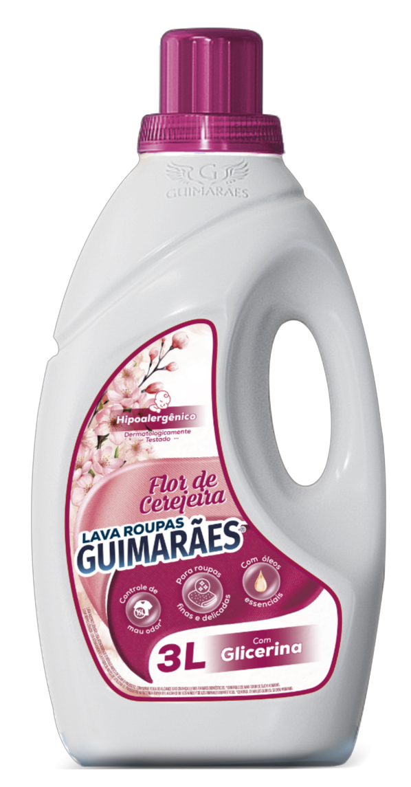 LAVA ROUPAS FLOR DE CEREJEIRA 3L  