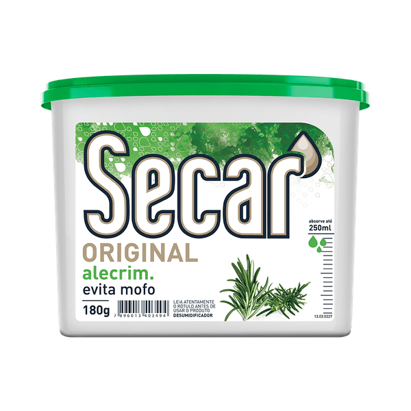 DESUMIDIFICADOR ALECRIM 180G SECAR