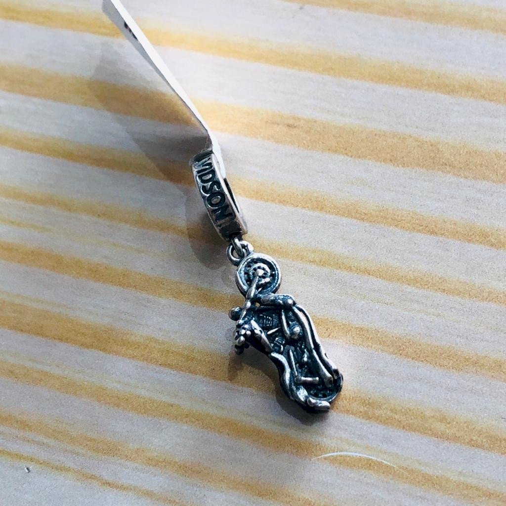 Berloque  Moto Prata 925