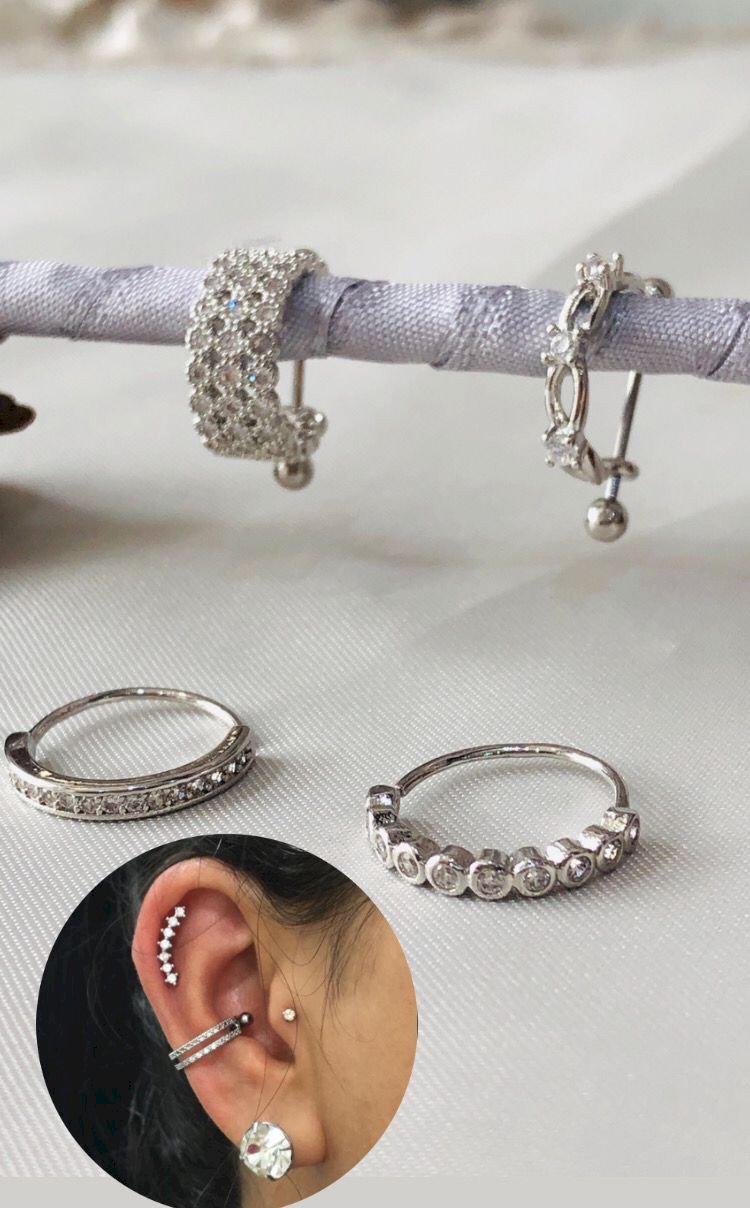 Conch com zircônias