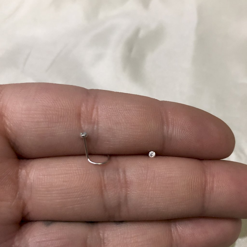 Piercing na Prata Pura 