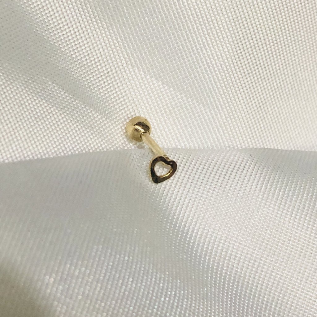 Piercing no Ouro 18k 