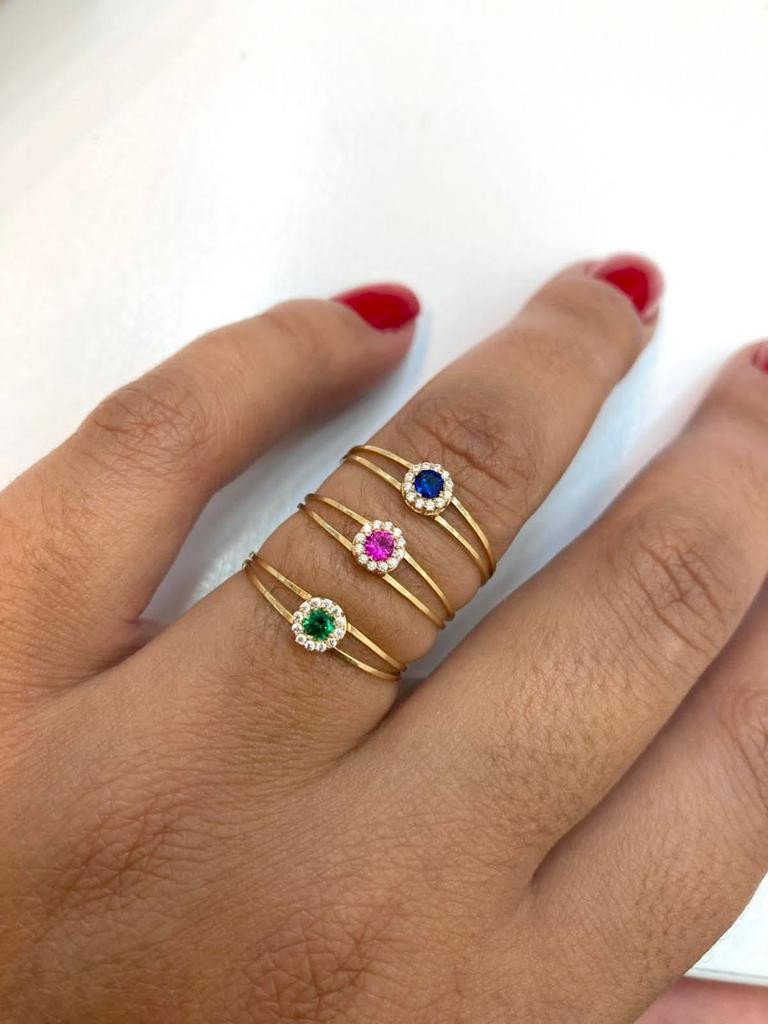 Anel Ouro 18k formatura 