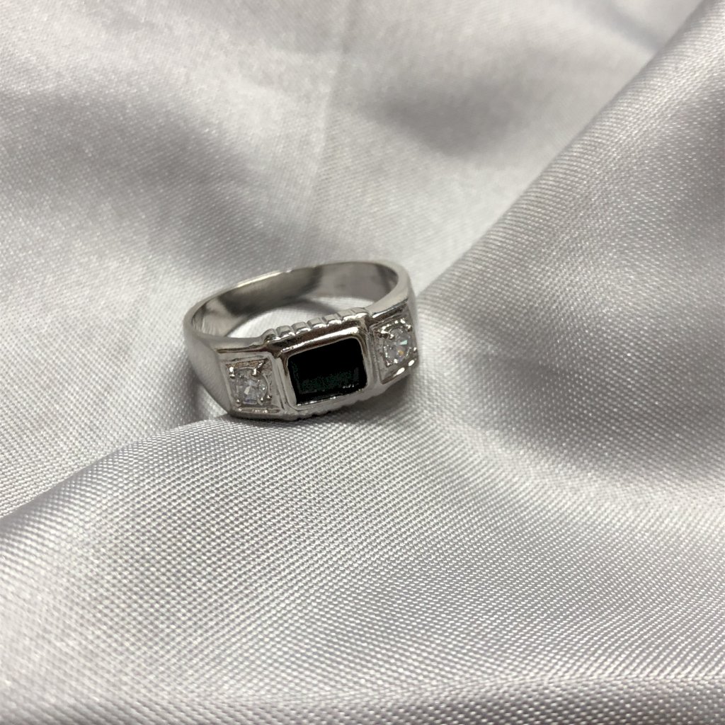 Anel Prata Masculino 