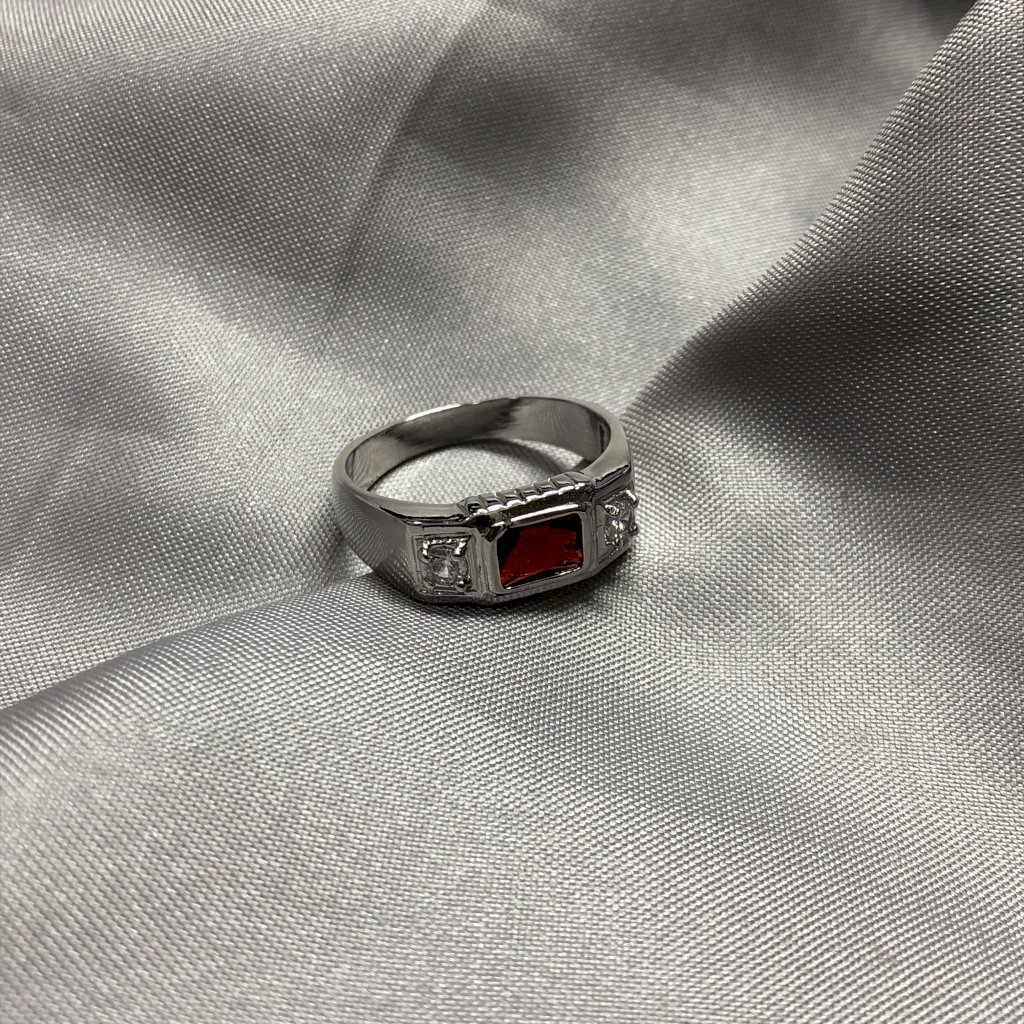 Anel Prata Masculino 