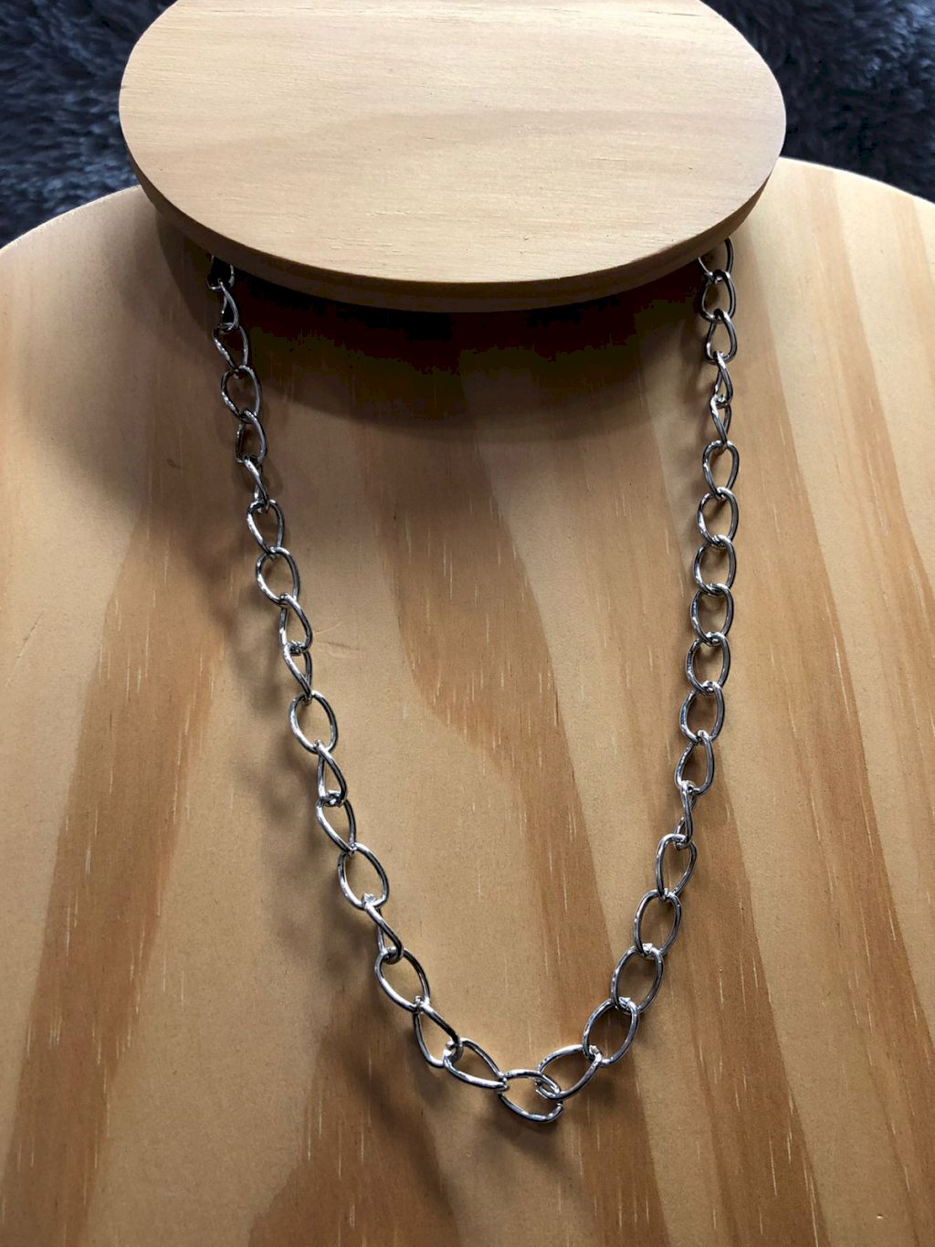 Corrente Prata Elos Largos 
