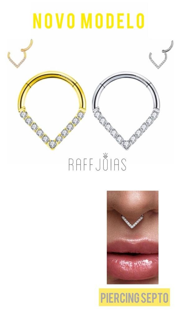 Piercing Septo modelo novo