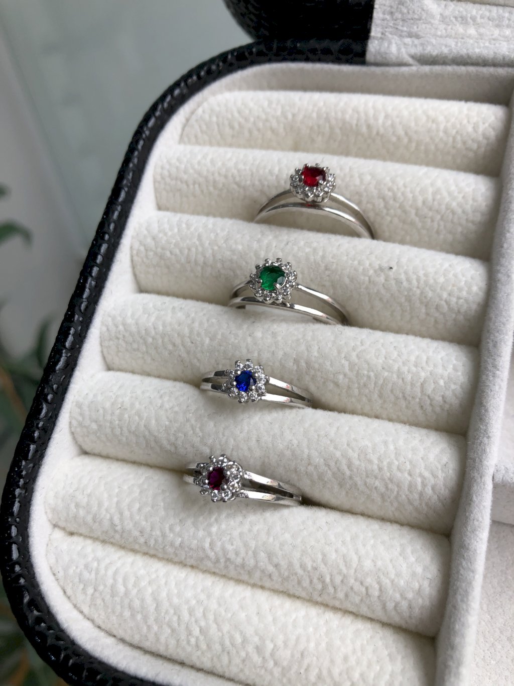 Anel Banhado a Prata Formatura 