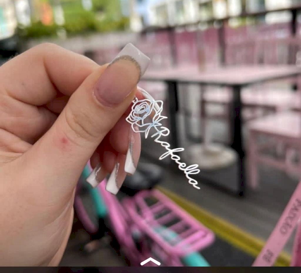 Corrente Prata Pura come Nome