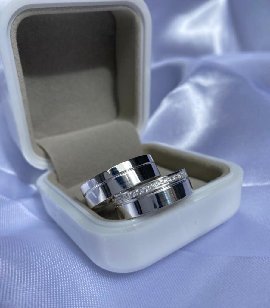 Aliança na Prata 925