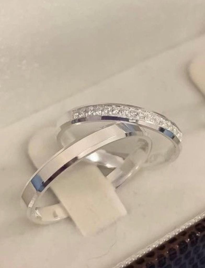 Aliança na Prata 925 