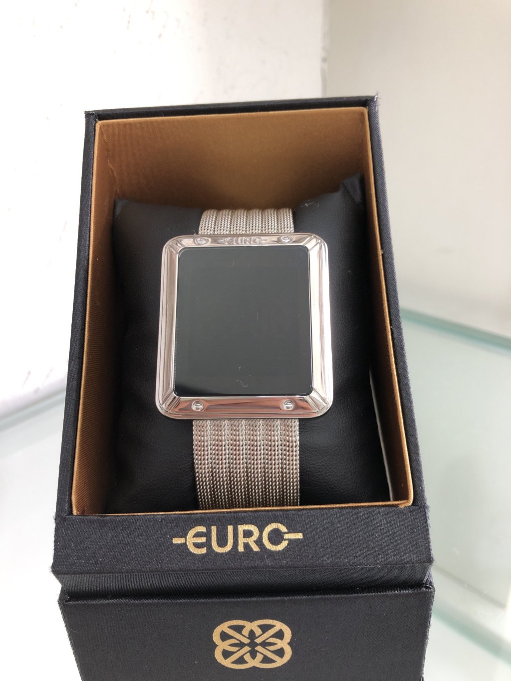 Relógio euro prata