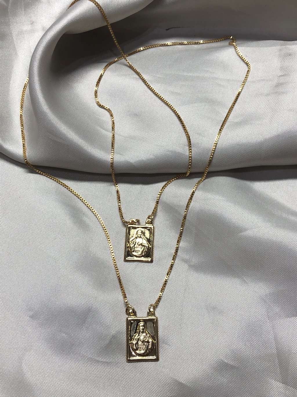 Corrente Ouro Escapulário 
