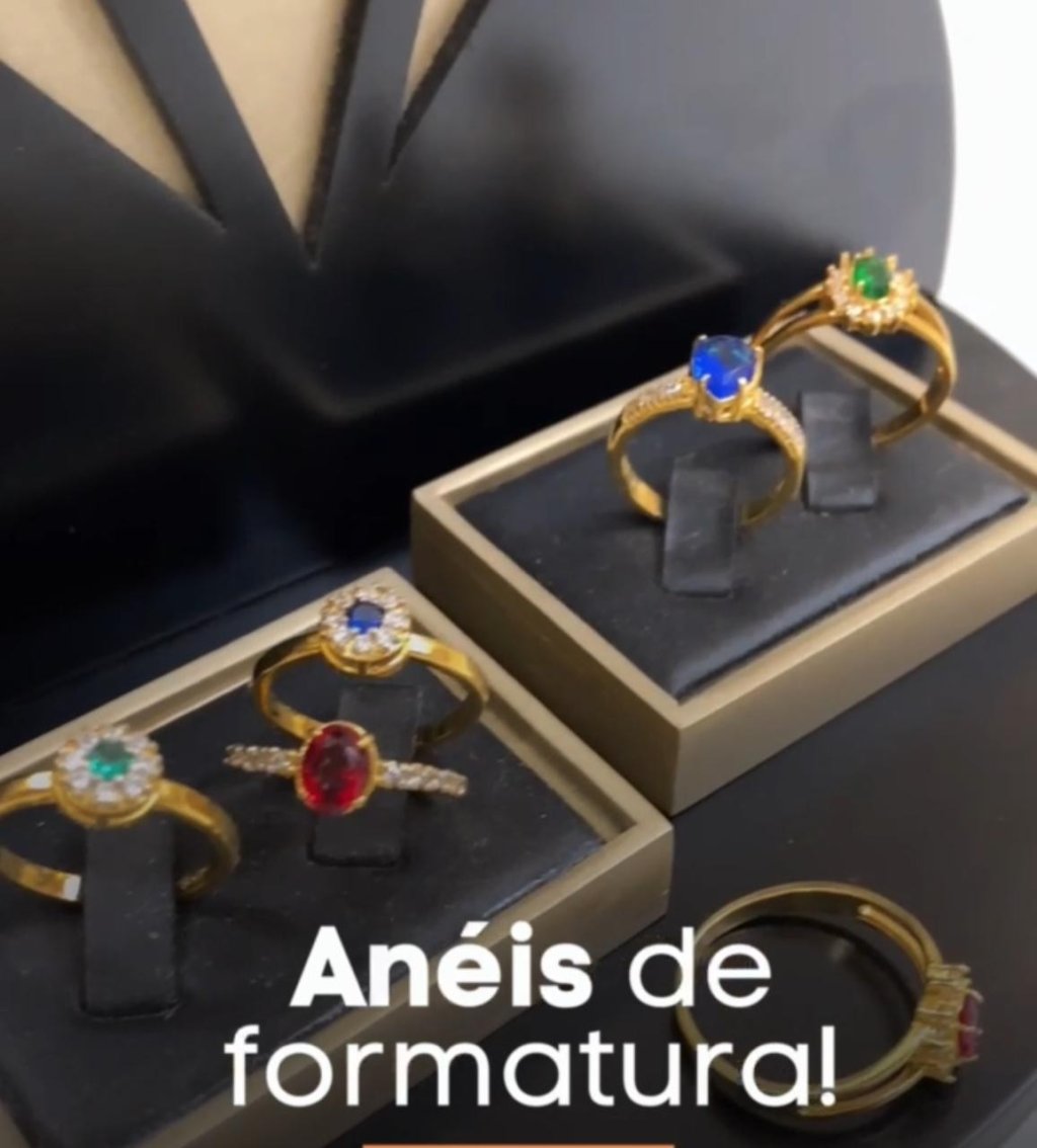 Anéis de formatura feminino 