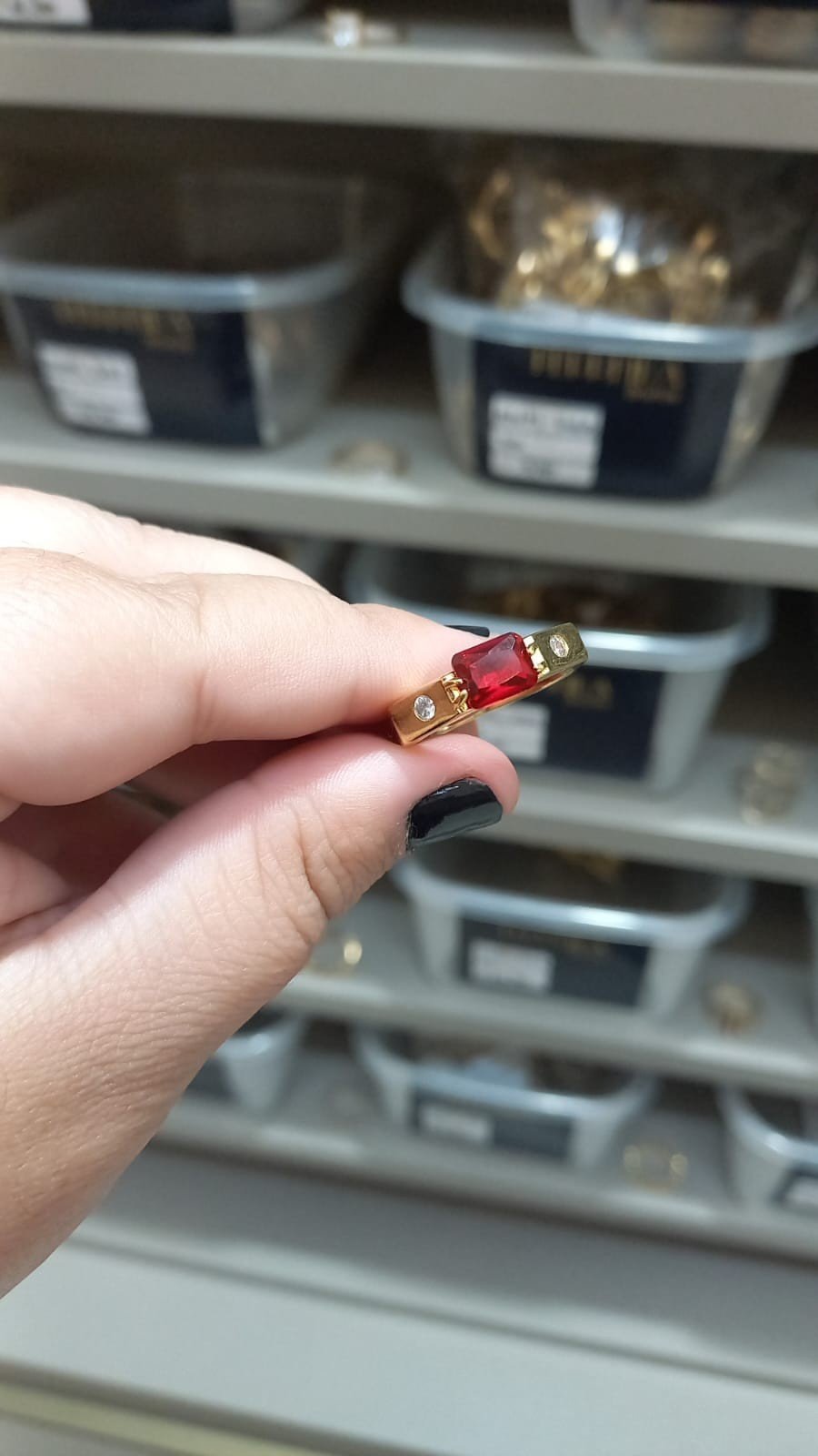 Anel de formatura masculino 