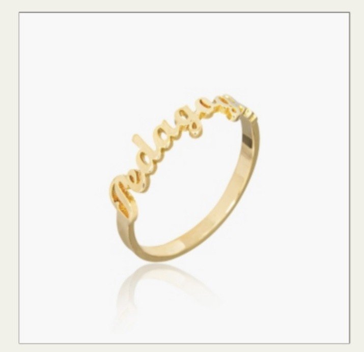 Anel Ouro ou Prata profissões 