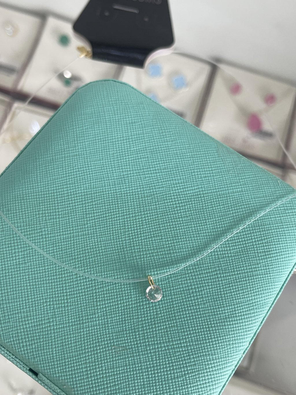 Corrente fio de nylon ponto de luz 