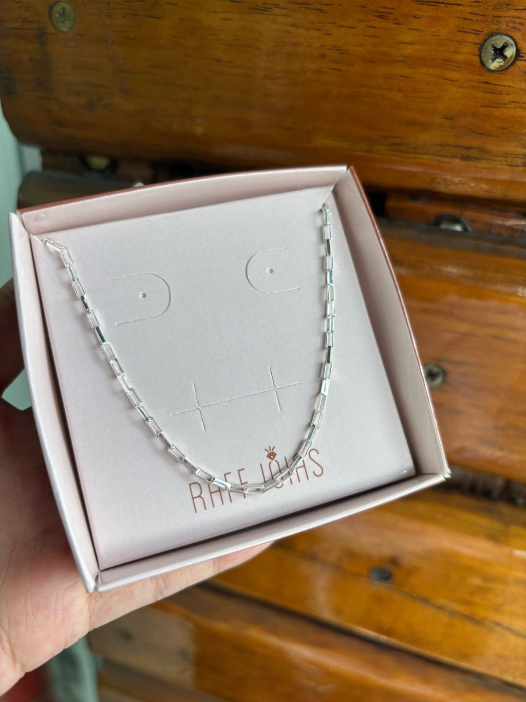 Corrente masculina prata 925 Cartier elo fininha 1 mm